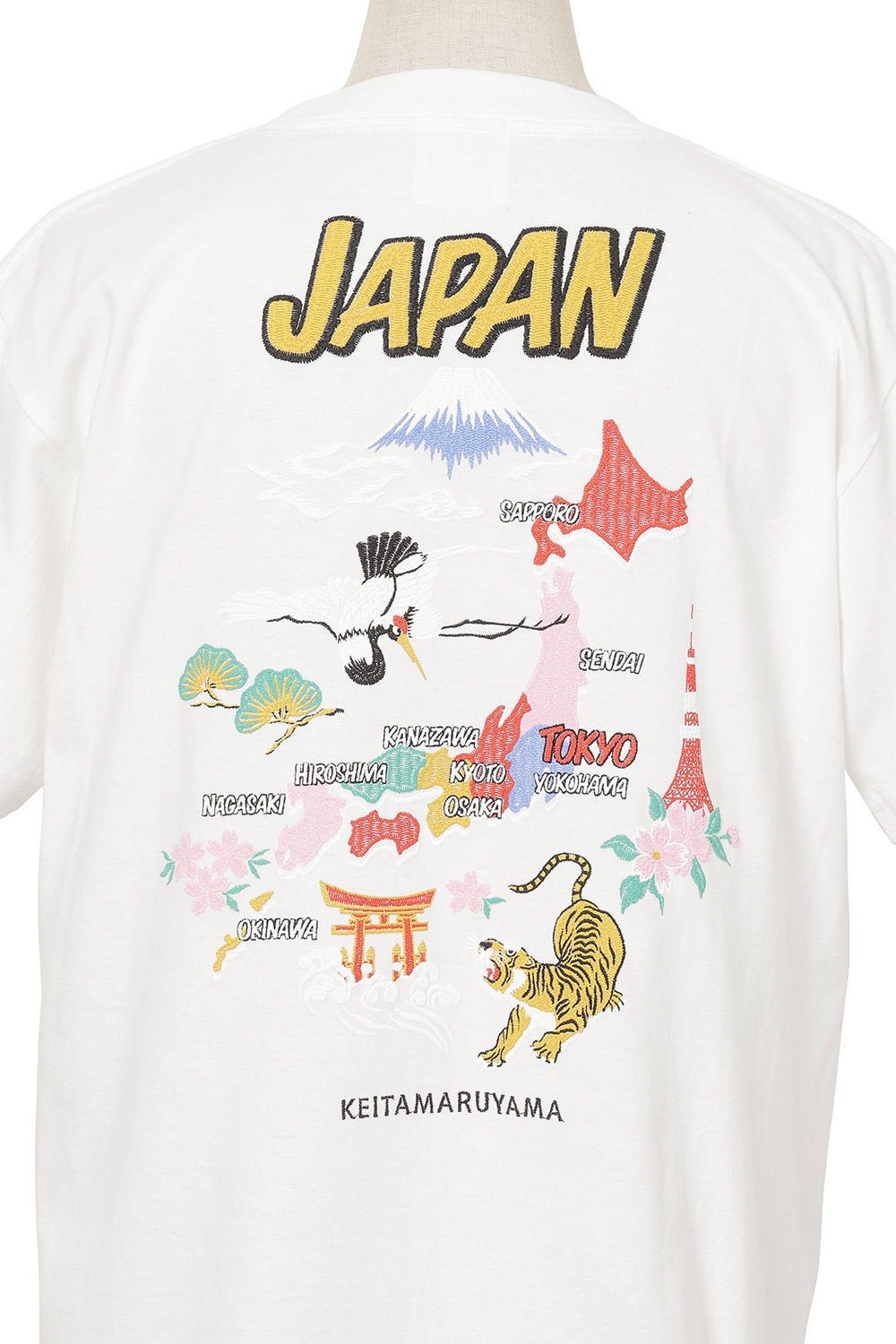 KEITA MARUYAMA　Tシャツ　半袖　ラインストーン　X1510